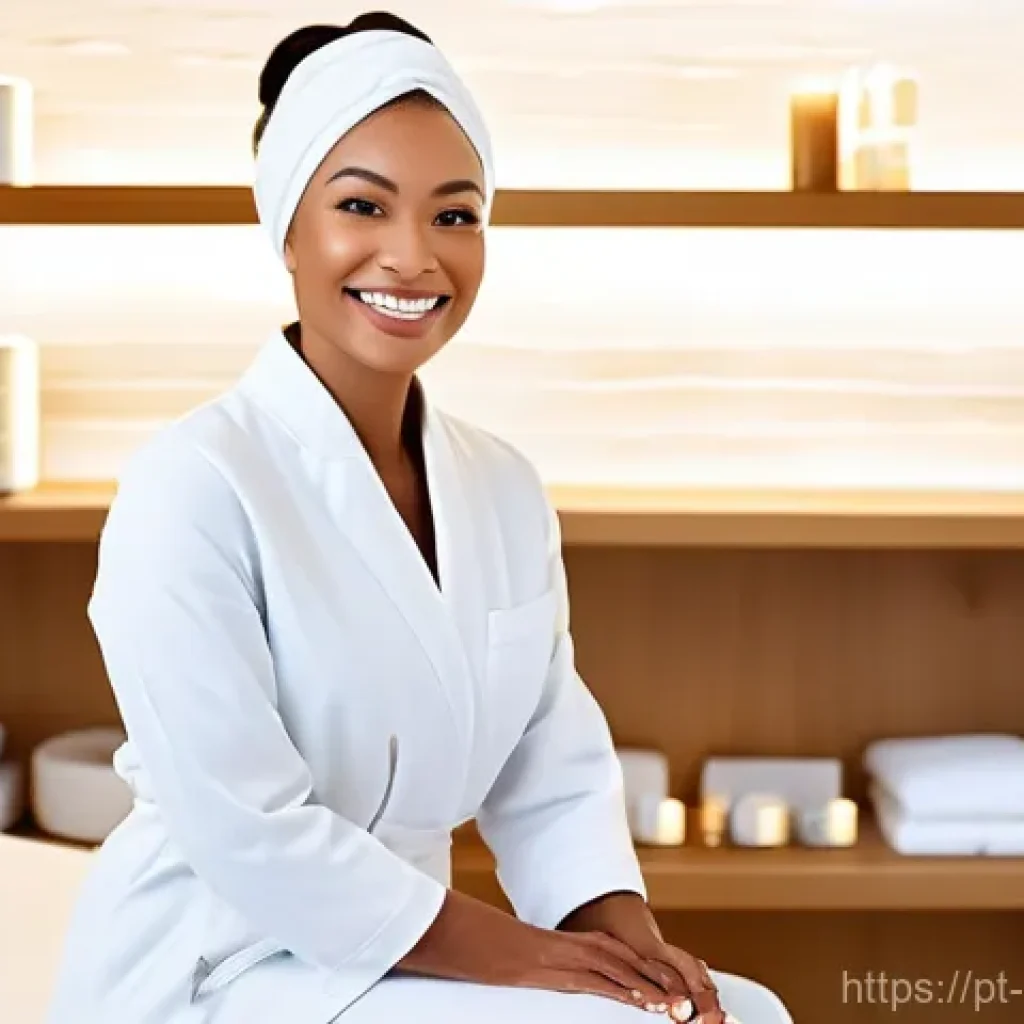 피부관리사의 리더십 개발 방법 - **Prompt 1: Serene Sanctuary and Personalized Care**
A highly detailed image of a tranquil and l...