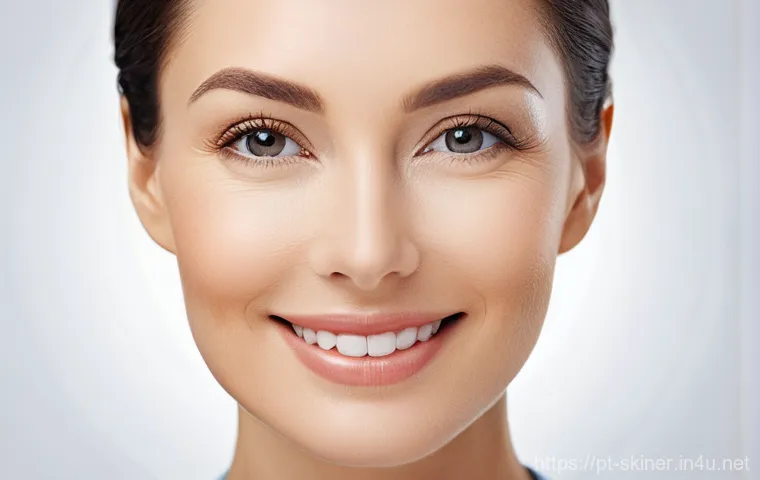 피부관리 클리닉에서 사용하는 전문 장비 - **Laser Skin Rejuvenation in a Modern Clinic**
A close-up of a woman in her late 30s or early 40... 피부관리 클리닉에서 사용하는 전문 장비 - **Laser Skin Rejuvenation in a Modern Clinic**
A close-up of a woman in her late 30s or early 40...